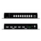 拼控一体机 视频矩阵 海康友联 DS-6900 多屏幕 视频拼接处理器 4K 60HZ 四画面分割器叠加漫游开窗分割解码 一体机